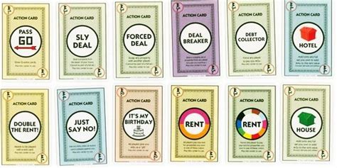 all monopoly cards|monopoly deal cards list.